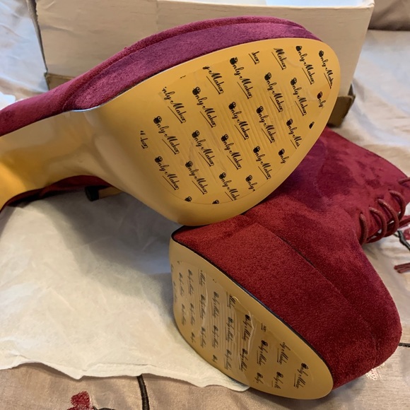 OnlyMaker Women’s Sexy High Heel Platform Bootie - Picture 3 of 4